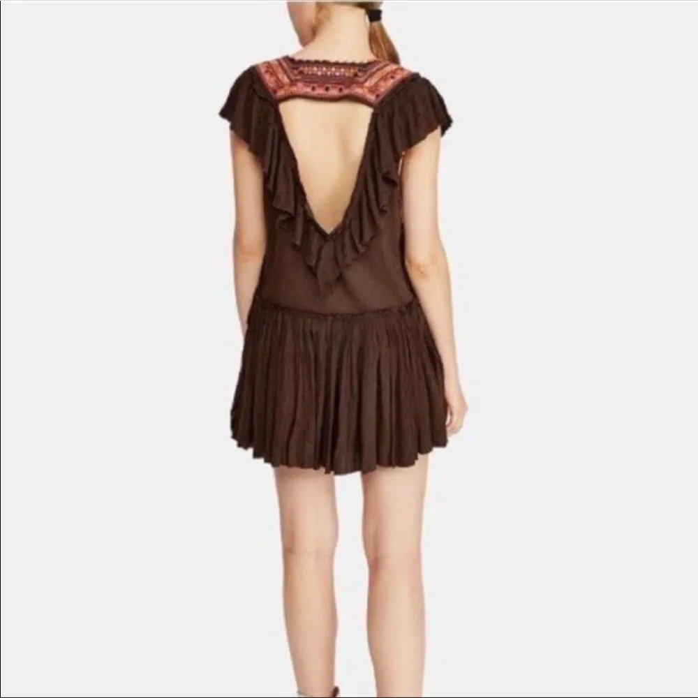 Free People Day Glow Mini in Bitter Oil Color GUC size XS